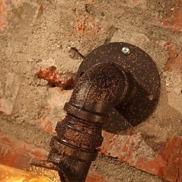 Retro Væglamper Mini Style Rustik Lodge Metal