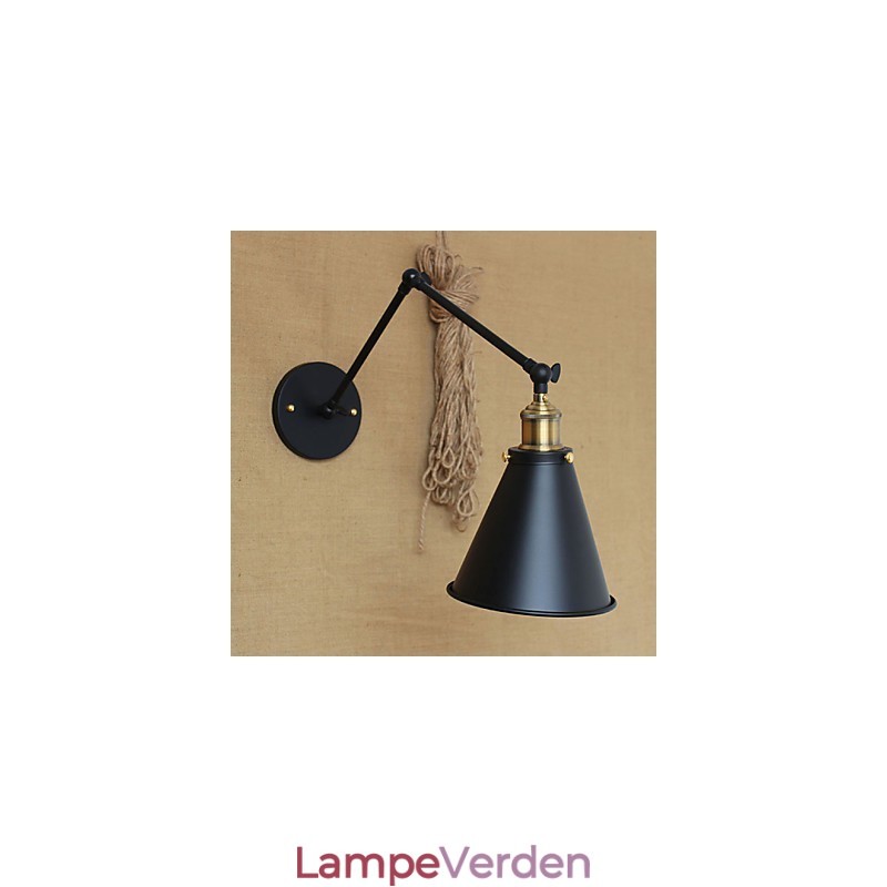 Væglamper Gyngelys Læsevæglamper Mini Style Rustik Lodge Metal