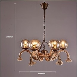 Lysekrone Mini Style Vintage Metal
