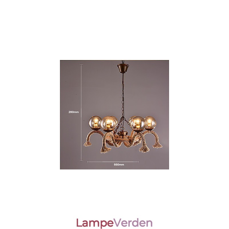 Lysekrone Mini Style Vintage Metal