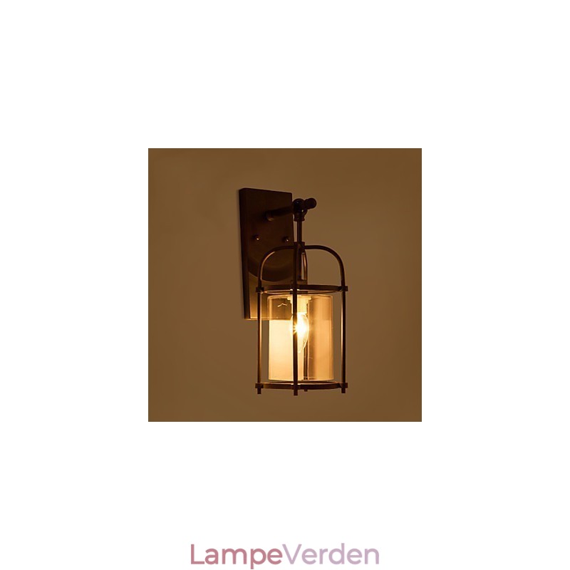 Creative Industrial Look Lamper Nordamerika Style Væglamper med Edison Flute Bulb Inde Bar Decoration Lights