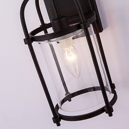 Creative Industrial Look Lamper Nordamerika Style Væglamper med Edison Flute Bulb Inde Bar Decoration Lights