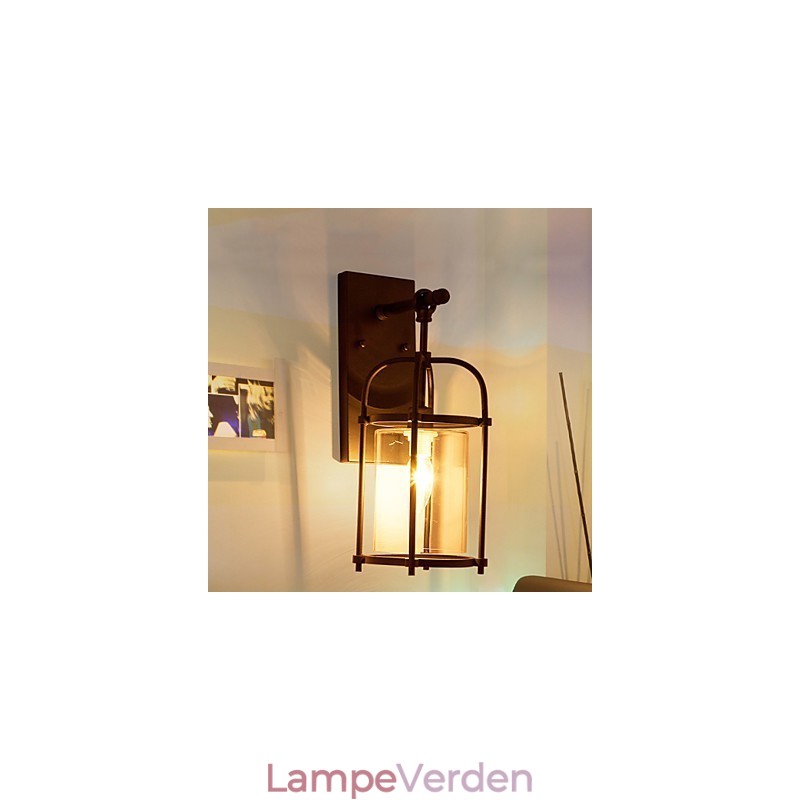 Creative Industrial Look Lamper Nordamerika Style Væglamper med Edison Flute Bulb Inde Bar Decoration Lights