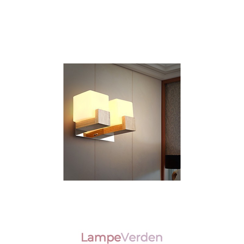 Væglamper Mini Style Moderne Moderne Træ Bambus