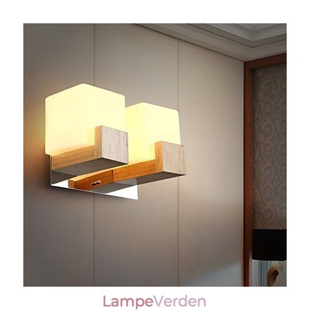 Væglamper Mini Style Moderne Moderne Træ Bambus Væglamper Mini Style Moderne Moderne Træ Bambus