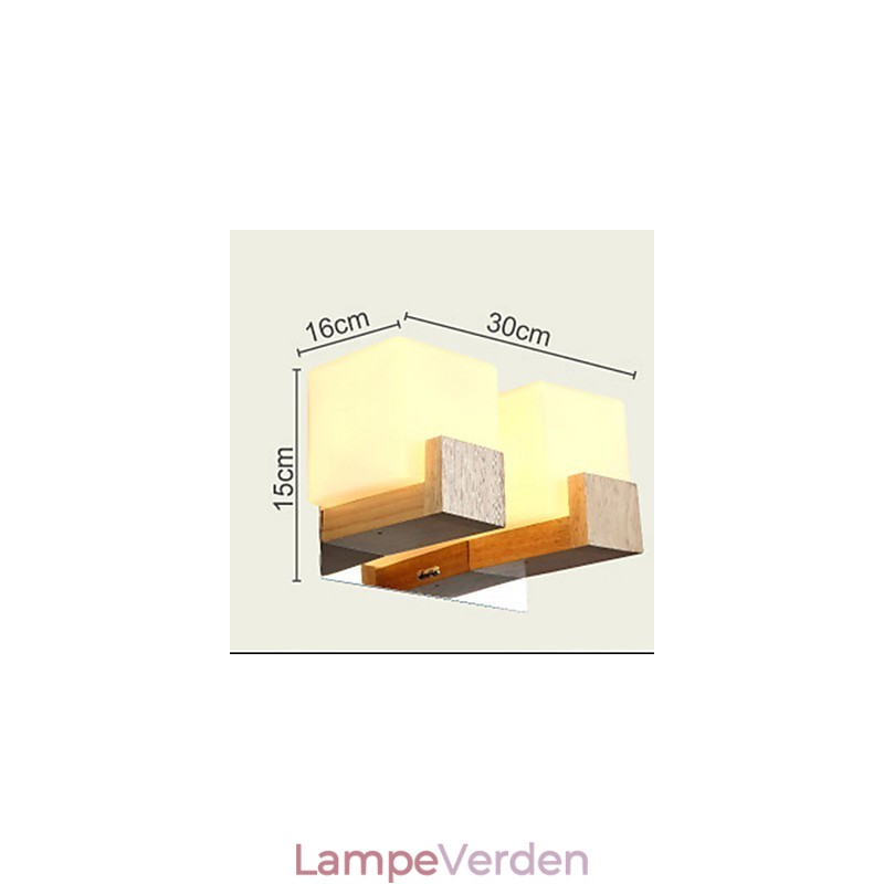 Væglamper Mini Style Moderne Moderne Træ Bambus