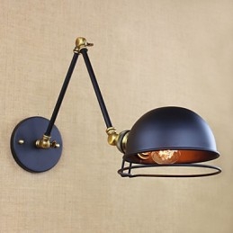 Væglamper Gyngelys Læsevæglamper Mini Style Rustik Lodge Metal
