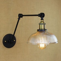 Væglamper Gyngelys Læsevæglamper Mini Style Rustik Lodge Metal