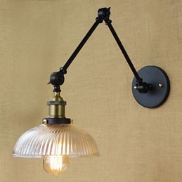 Væglamper Gyngelys Læsevæglamper Mini Style Rustik Lodge Metal
