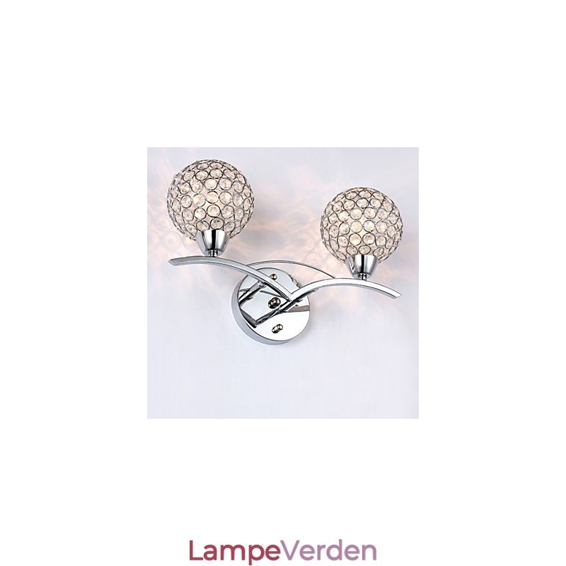 Væglamper Læsevæglamper Krystal Mini Style Moderne Moderne Metal