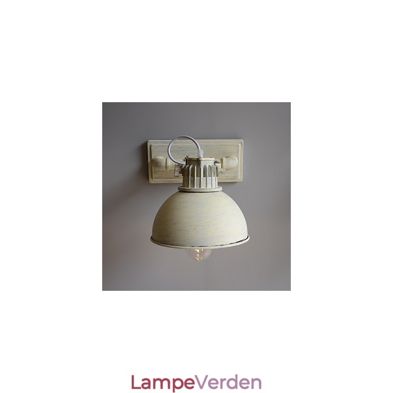 Splinterny nostalgisk vintage jern loftgang væglampe til altan Nordeuropa smedejern væglampe lys