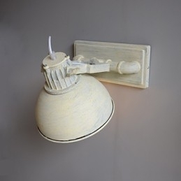 Splinterny nostalgisk vintage jern loftgang væglampe til altan Nordeuropa smedejern væglampe lys