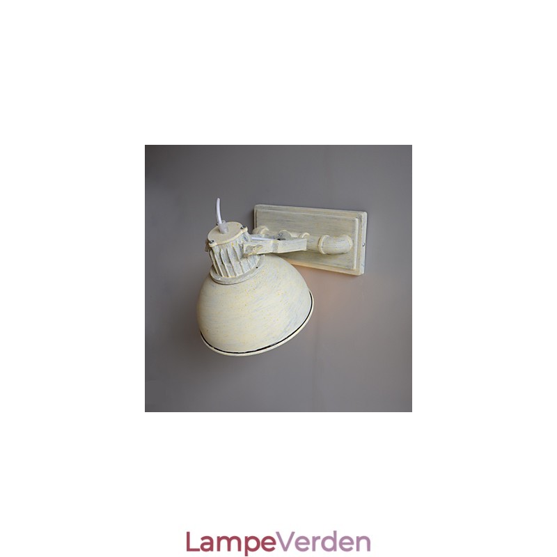 Splinterny nostalgisk vintage jern loftgang væglampe til altan Nordeuropa smedejern væglampe lys