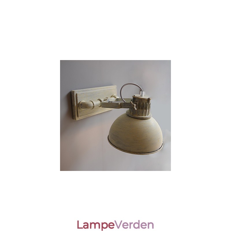 Splinterny nostalgisk vintage jern loftgang væglampe til altan Nordeuropa smedejern væglampe lys