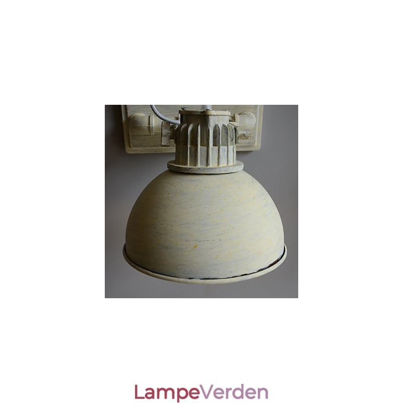 Splinterny nostalgisk vintage jern loftgang væglampe til altan Nordeuropa smedejern væglampe lys