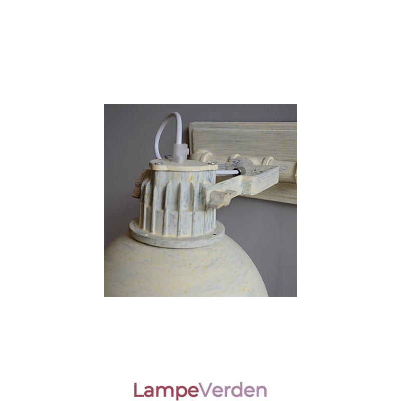 Splinterny nostalgisk vintage jern loftgang væglampe til altan Nordeuropa smedejern væglampe lys