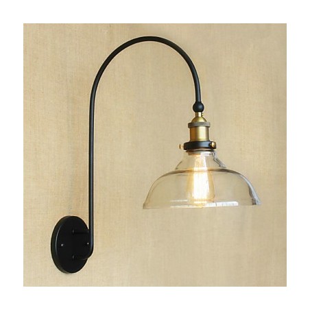 Væglamper Badeværelsesbelysning Udendørs væglamper Læsevæglamper Traditionelt klassisk metal