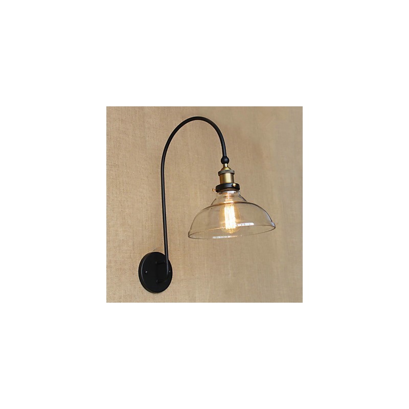 Væglamper Badeværelsesbelysning Udendørs væglamper Læsevæglamper Traditionelt klassisk metal