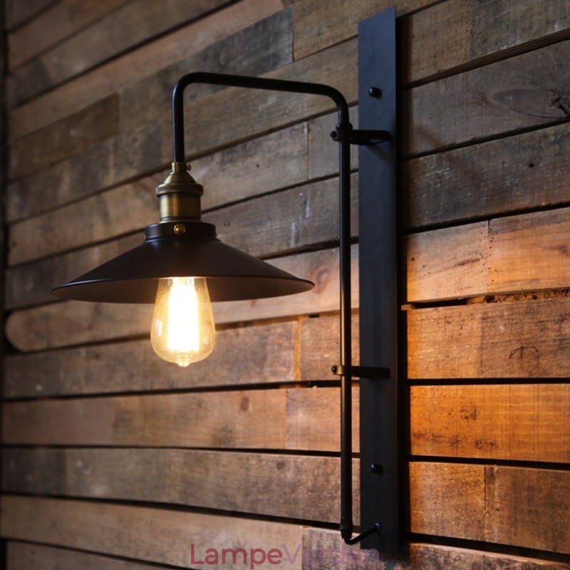 Ny Loft Retro DIY Industriel Vintage Væglampe Væglampe armatur