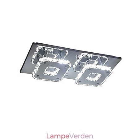 Moderne moderne elektropletteret metal Flush Mount Moderne moderne elektropletteret metal Flush Mount