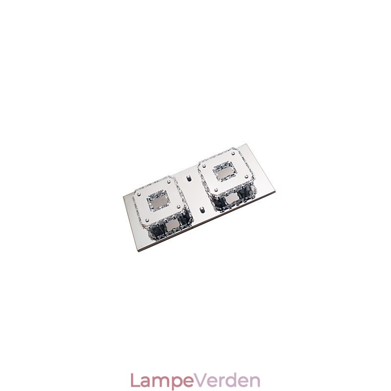 Moderne moderne elektropletteret metal Flush Mount