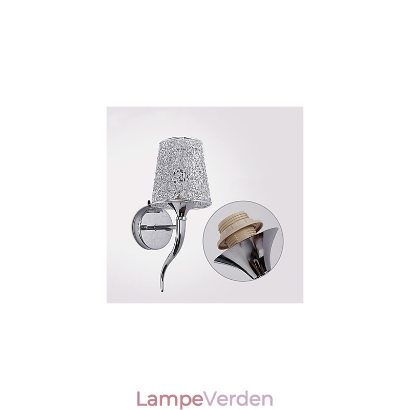 Sølv sengelampe Læsevæglamper VVS Trap Baggrund Spejl Lys