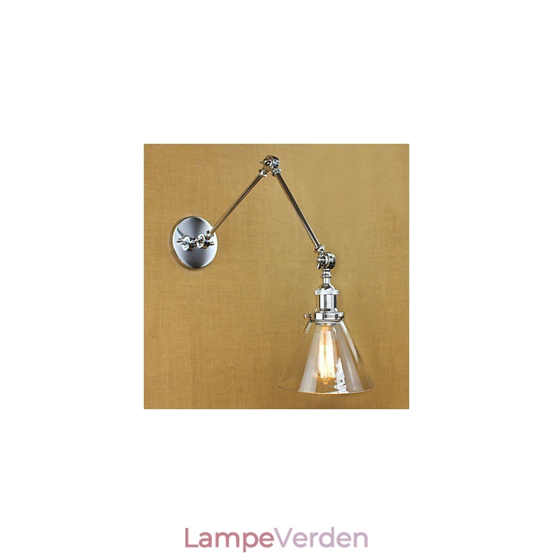 Silver Mediterranean Village kompleks dekorativ væglampet