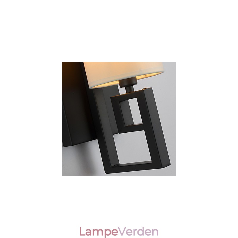 Moderne Amerikansk Stil Antik Lampe Stue Soveværelse Hotelværelser Hvid Stof Væglampe