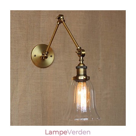 Amerikansk land Milan Nordisk Bronze Plating Glas Dobbelt Arm Lang Arm Af Balkon Vægdekoration Amerikansk land Milan Nordisk Bronze Plating Glas Dobbelt Arm Lang Arm Af Balkon Vægdekoration