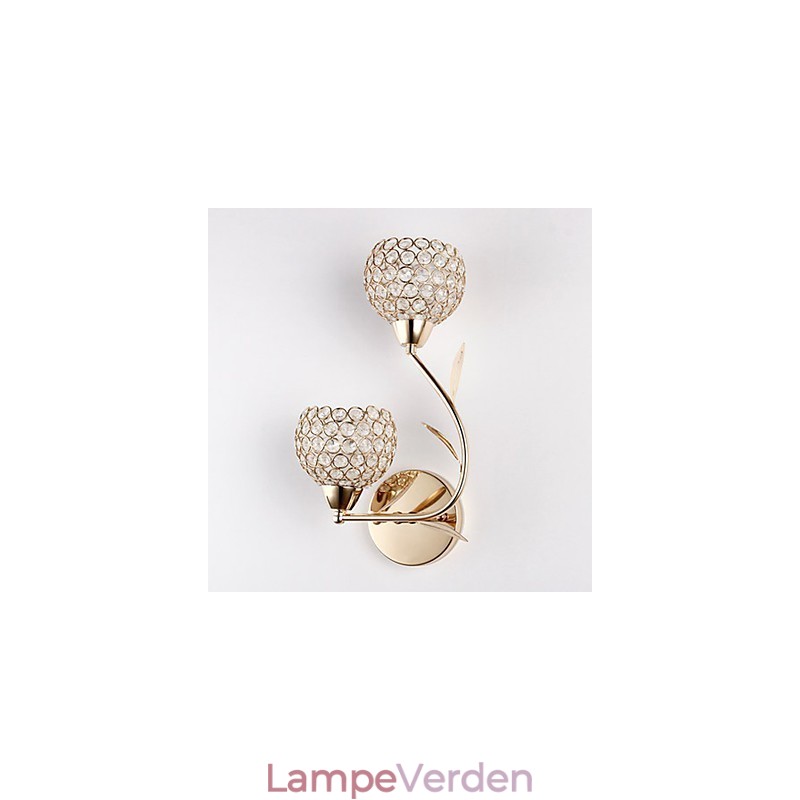 Væglamper Læsevæglamper Krystal Mini Style Moderne Moderne Metal