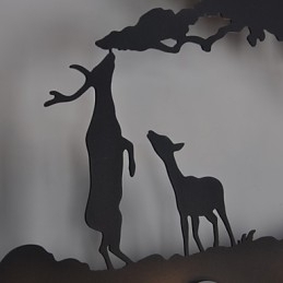 4 lys American Village Pastoral LOFT Style Soveværelse Gangjern Retro Væglamper