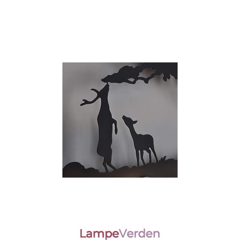 4 lys American Village Pastoral LOFT Style Soveværelse Gangjern Retro Væglamper