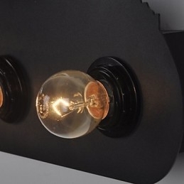 4 lys American Village Pastoral LOFT Style Soveværelse Gangjern Retro Væglamper