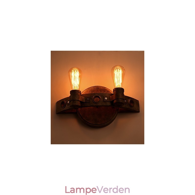American Creative Restoring Ancient Ways Smedejern Fuldmåne Machetes Væglampe Lights