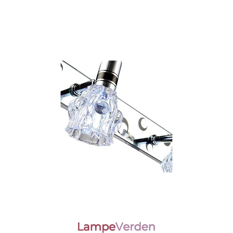Nye Ankomne Vask Vægbelysning Enkelt Farve Hvid Lampe Til Spejl Front Hardware Metalplade Badeværelse Væglys