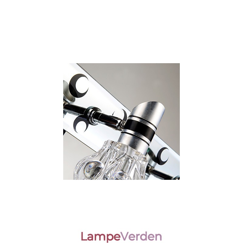 Nye Ankomne Vask Vægbelysning Enkelt Farve Hvid Lampe Til Spejl Front Hardware Metalplade Badeværelse Væglys