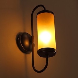 Kontrakteret og moderne amerikansk land gendannelse af gamle måder lysestage væglampe lys