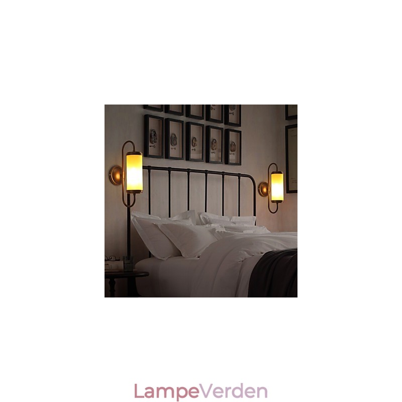 Kontrakteret og moderne amerikansk land gendannelse af gamle måder lysestage væglampe lys