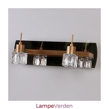 Krystal badeværelsesbelysning Moderne moderne G4 Metal Krystal badeværelsesbelysning Moderne moderne G4 Metal
