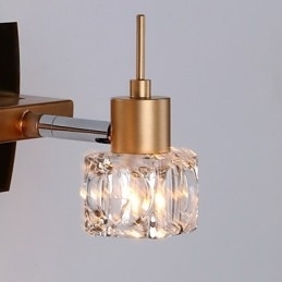 Krystal badeværelsesbelysning Moderne moderne G4 Metal
