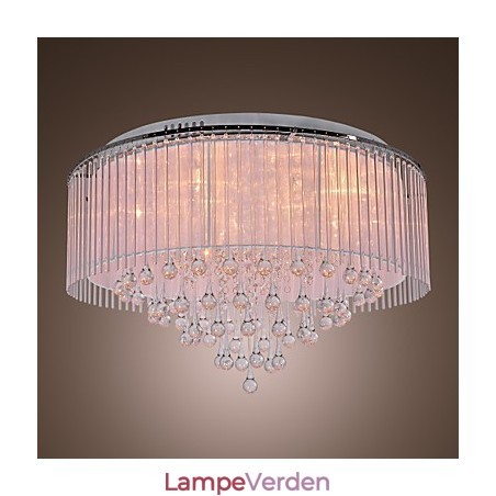 Moderne moderne krystal galvaniseret flush Mount Moderne moderne krystal galvaniseret flush Mount