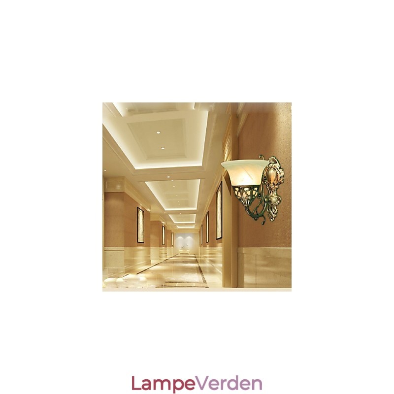 Europæiske Væglamper Metal Materiale Beklædning Bronze Belysning Med Sengeside Stue Front Spejl Balkon Lampe