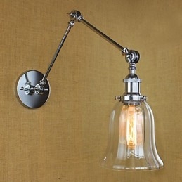 Væglamper Badeværelsesbelysning Udendørs væglamper Læsevæglamper Moderne moderne glas