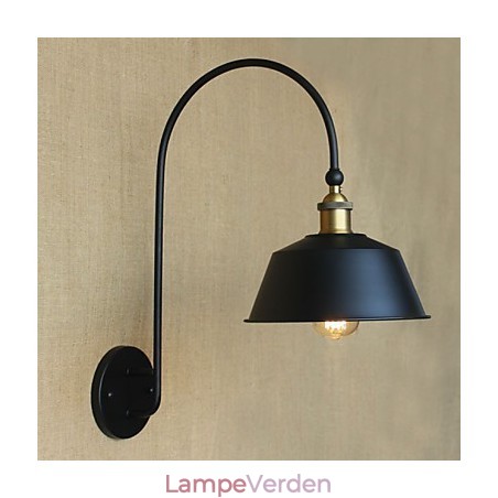 American Country LOFT Industrimaskiner Letvind Retro Villa Nostalgisk Spisestue Jern Dekorativ Væglampe