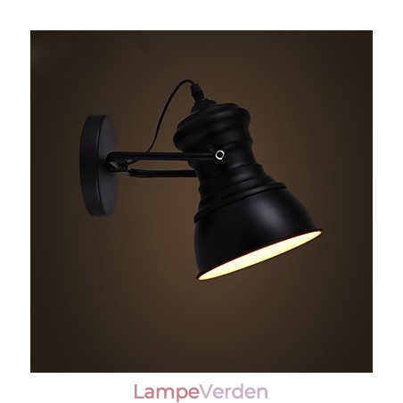 Art Deco Væglamper Lampe Industriel Iron Signboard Loft Væglampe Art Deco Væglamper Lampe Industriel Iron Signboard Loft Væglampe
