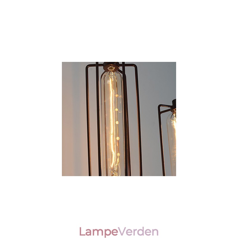 Loft American Country Retro Jern Væglampe Kunst Industri Lys