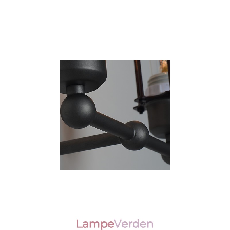 Loft American Country Retro Jern Væglampe Kunst Industri Lys