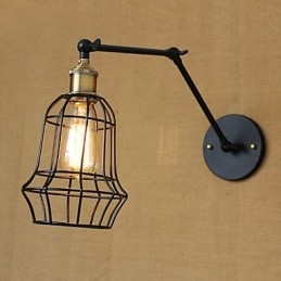 Væglamper Swing Lights Læsevæglamper Mini Style Rustik Lodge Metal