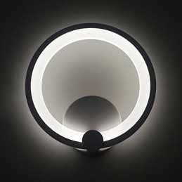 Væglamper Modern Dia. 27CM Ring Moderne Metal Akryl 90 240V