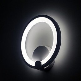 Væglamper Modern Dia. 27CM Ring Moderne Metal Akryl 90 240V